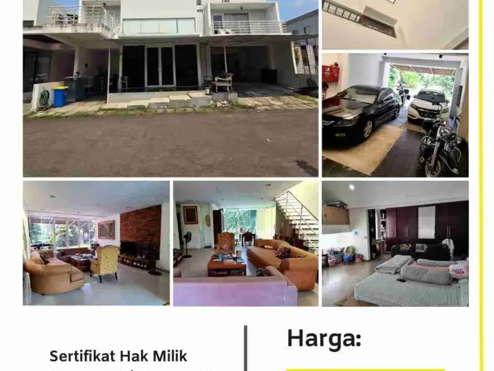 Di jual rumah di pieva town house lebak bulus
