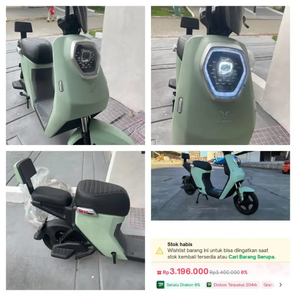 Sepeda listrik Uwinfly M60