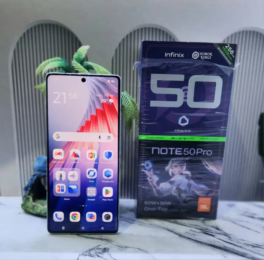 INFINIX NOTE 50 PRO - RAM 8/256 || SECOND / BEKAS