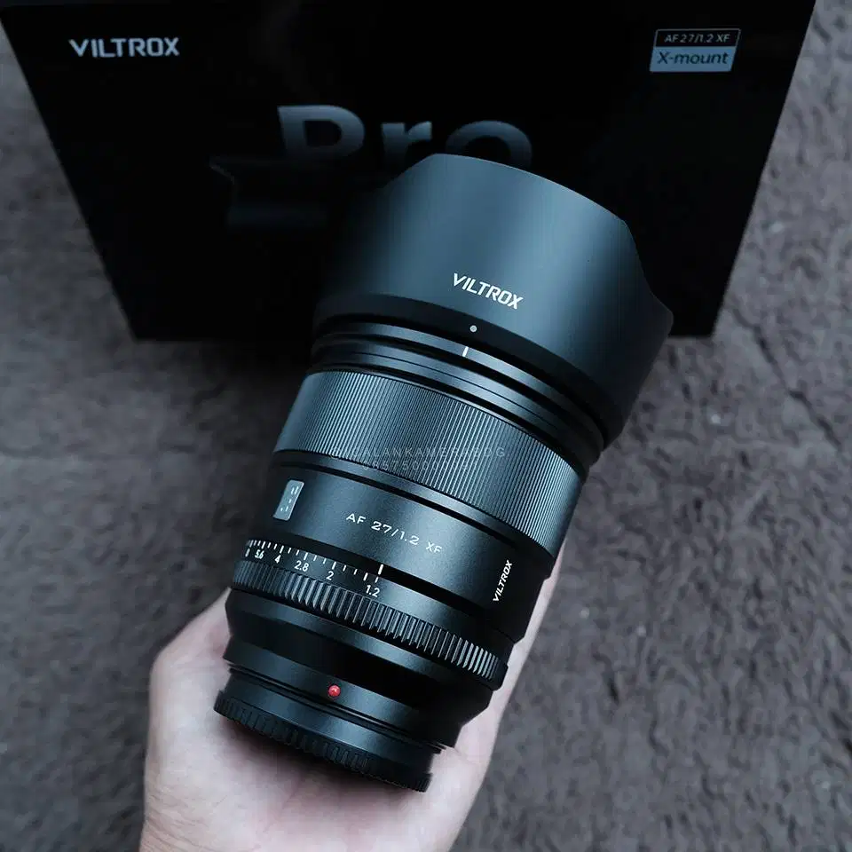 Viltrox AF 27mm F1.2 Pro Like New Fullset Viltrox 27mm For Fujifilm