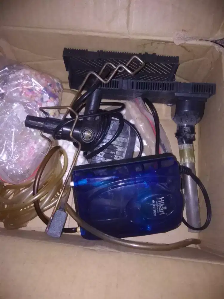 Aksesori aquarium siap pakai