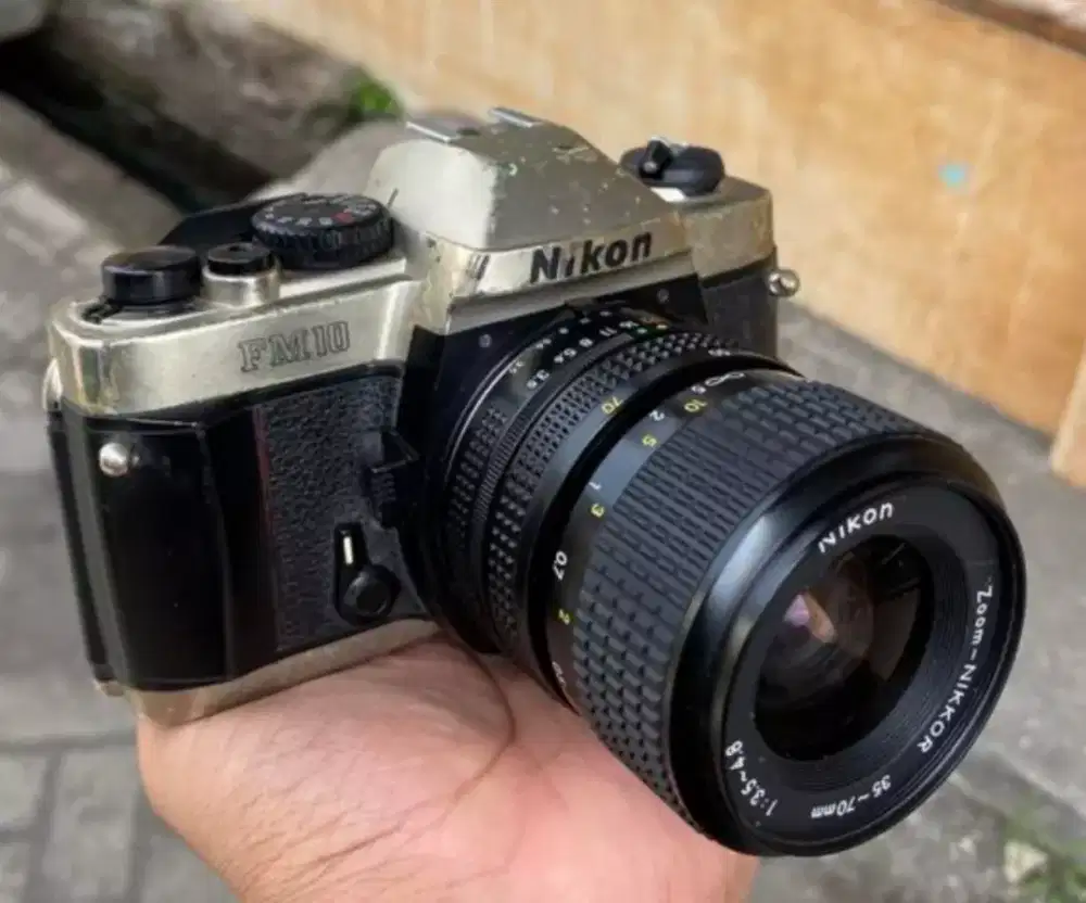 Kamera Nikon Fm10 istimewa