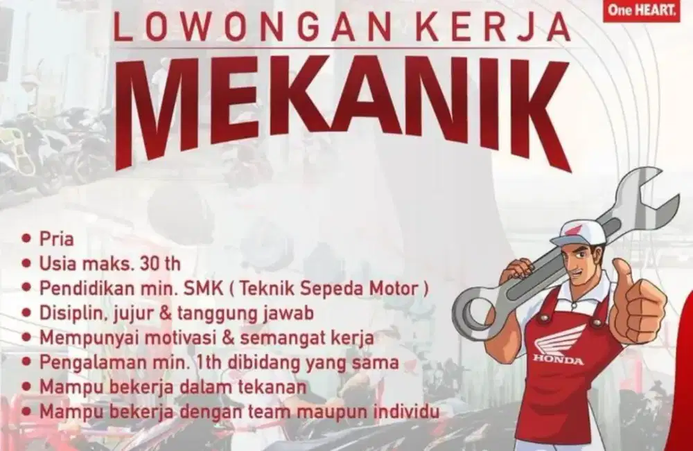 Lowongan mekanik
