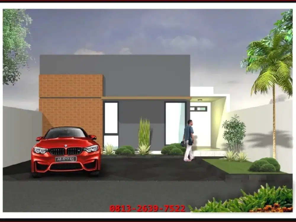 Dijual Rumah Siap Bangun di Jl Besi, Selatan POM Mindi