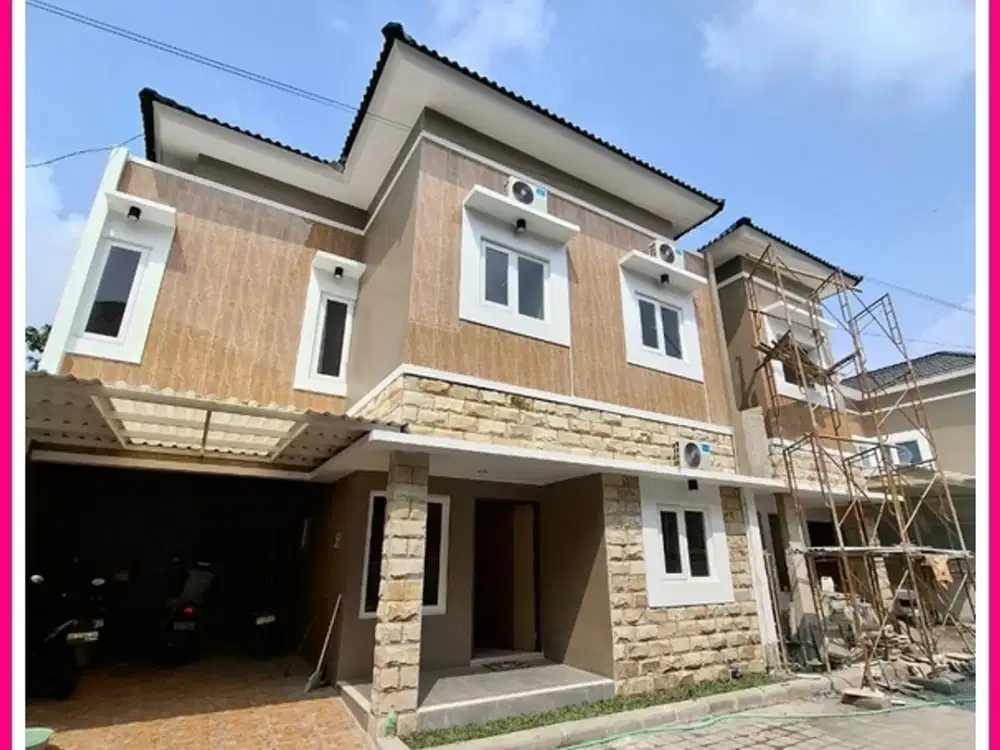 Rumah Cluster 5 Menit UII Full Furnish Siap Huni