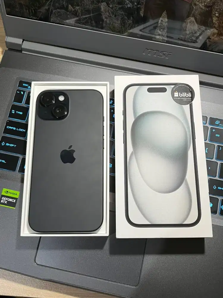 IPHONE 15 128gb resmi indonesia