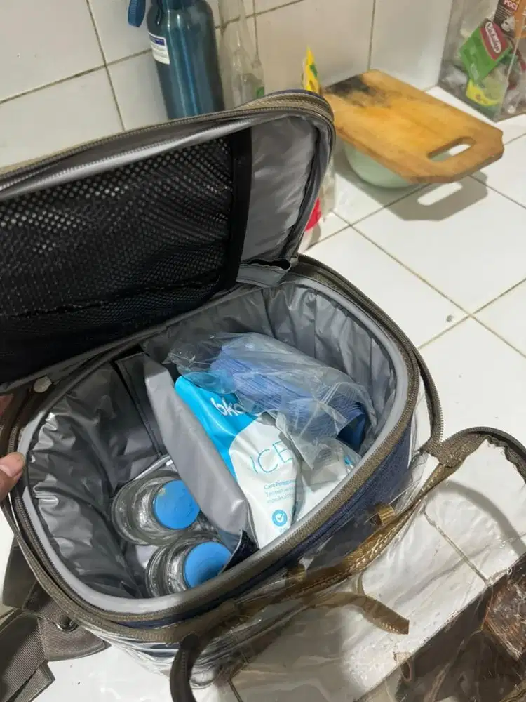 Tas susu baby sudah pernah di pakai
