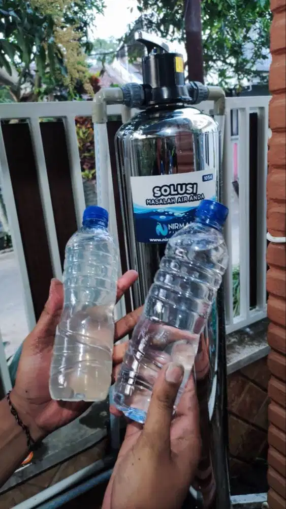 Filter air sumur zat besi dan zat kapur garansi 1 tahun