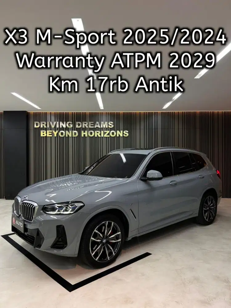 BMW X3 M-Sport xDrive30i 2025 B1650CJH Km17rb Brooklyn Grey Nik 2024