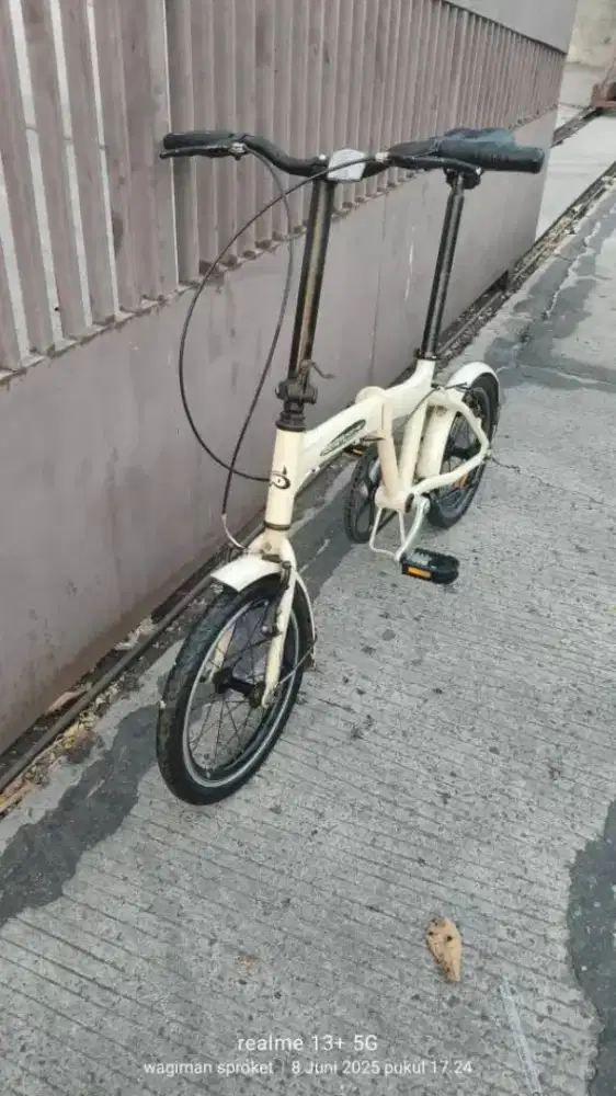 DiJual sepeda lipat pochat pip 2988-3 aluminium