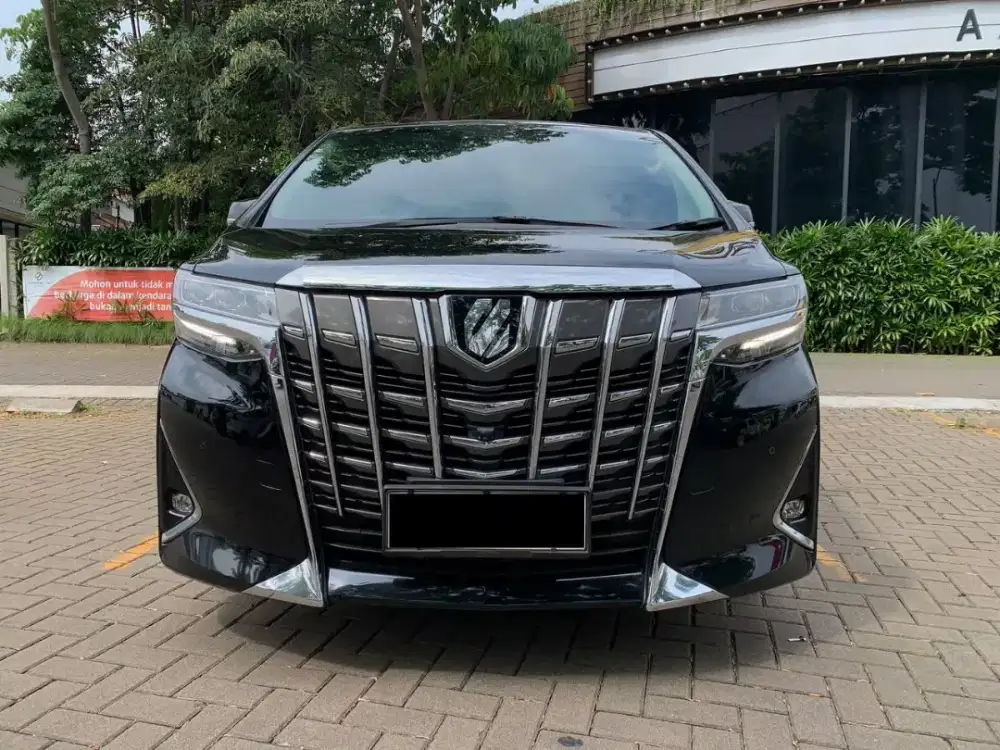 TERMURAH ALPHARD 2.5 G AT MATIC 2018 HITAM