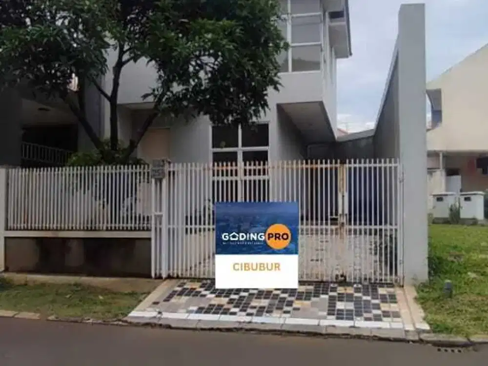 Rumah Citragran Cibubur cluster berpagar siap huni 2 lantai