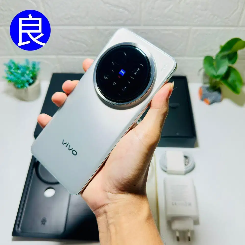 Vivo X200 Pro 16/512GB Titanium Garansi Resmi Indo Fullset Mulus