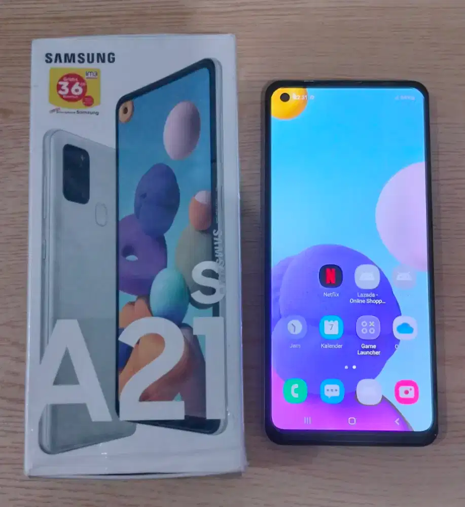 SAMSUNG A21s 6GB/128GB Silver