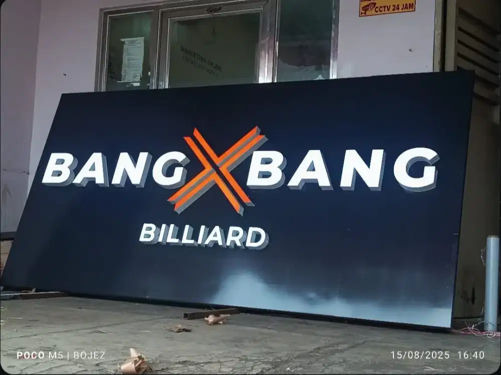 Custome Huruf timbul || Neon box