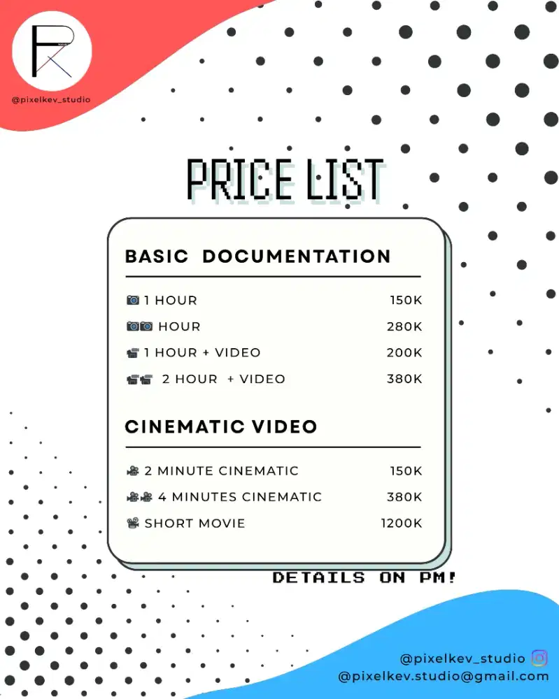 Jasa Fotografer dan Videografer by PixelKev_Studio