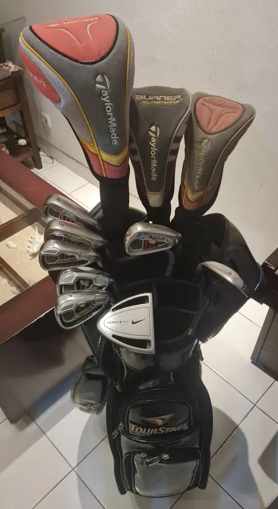 STICK.GOLF - TAYLORMADE BURNER XD TOUR - FULLSET - IDAMAN - RARE