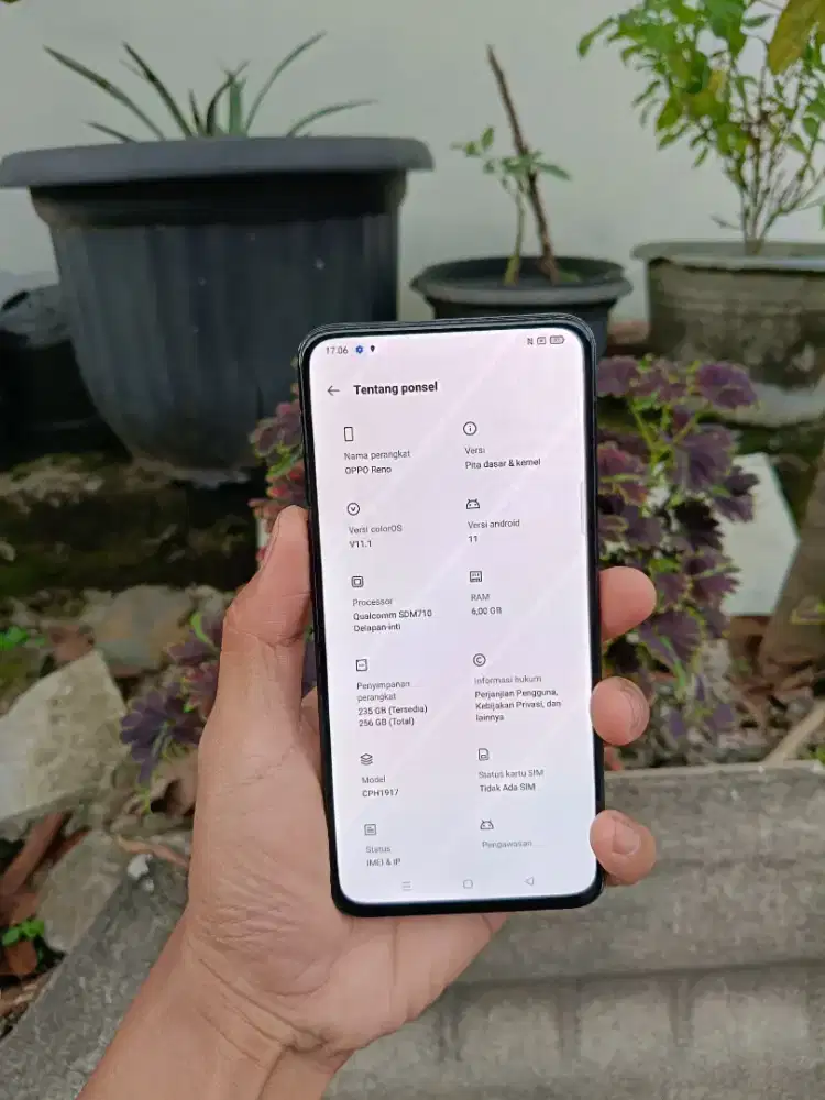 oppo reno 6+6/256 mulus original
