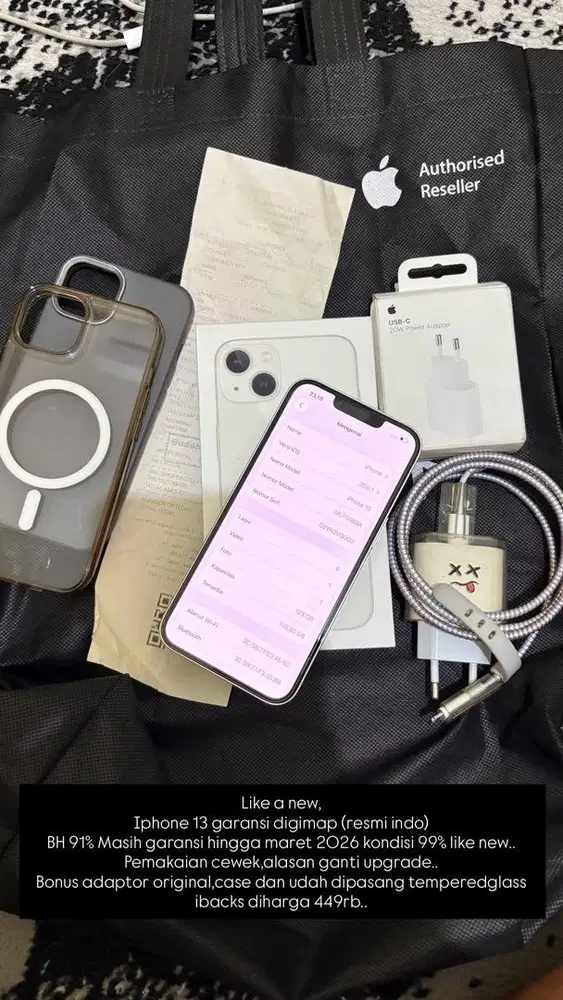 Iphone 13 ibox like new