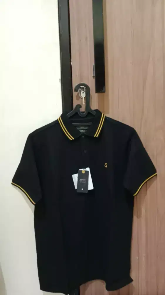 polo shirt mens merk OBERMAIN 100% ORI SIZE M