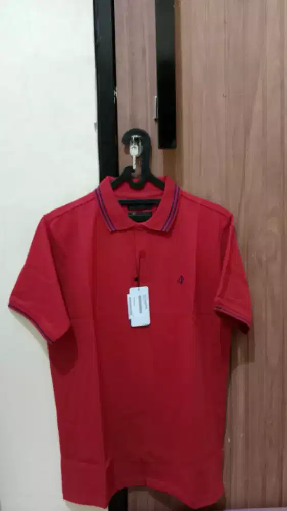 polo shirt mens merk OBERMAIN 100% ORI SIZE L