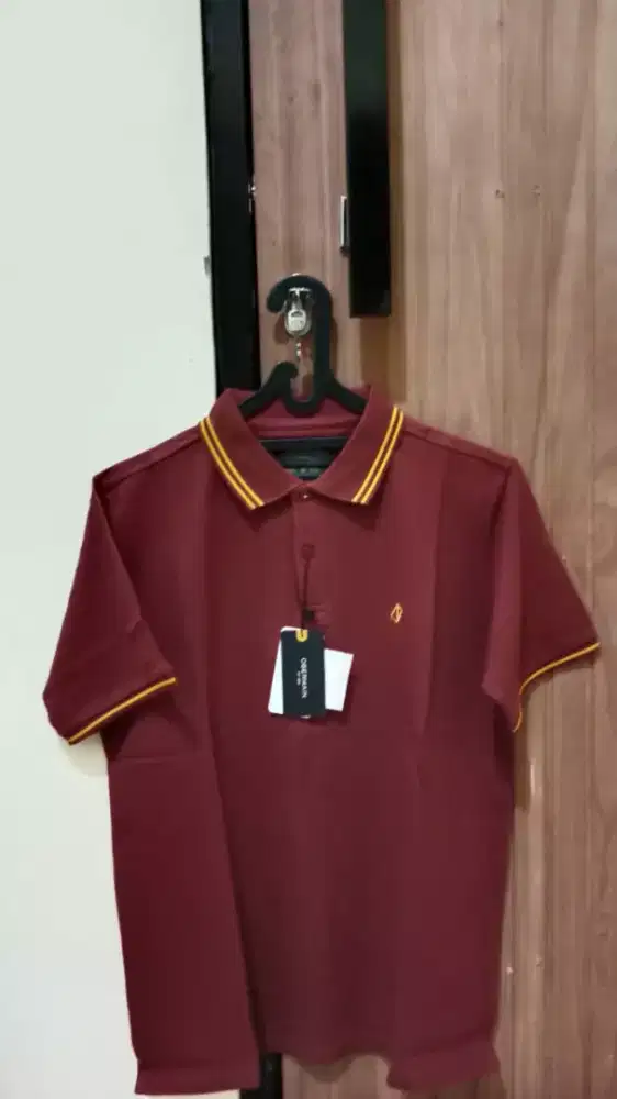 polo shirt mens merk OBERMAIN 100% ORI SIZE M