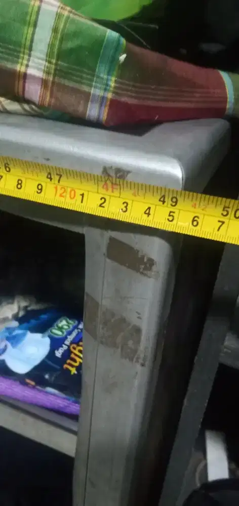 Dijual cepet aja etalase panjang 125cm tinggi 100cm