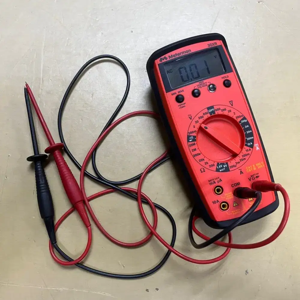 Meterman 30XR Digital Multimeter True RMS Volt Alat Ukur Listrik