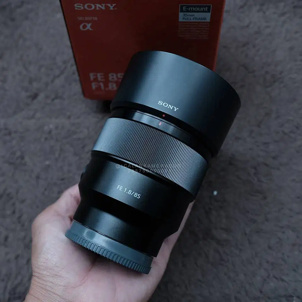 Sony FE 85mm F1.8 Like New Fullset Sony 50mm Sony A7ii A7 A7iii