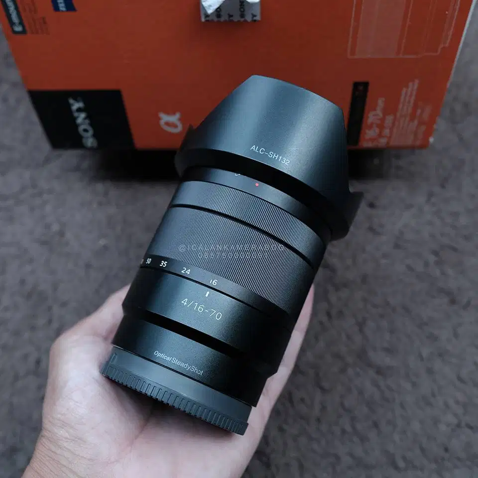 Sony E 16-70mm F4 OSS Zeiss Fullset Sony 18-105mm A6000 A6400