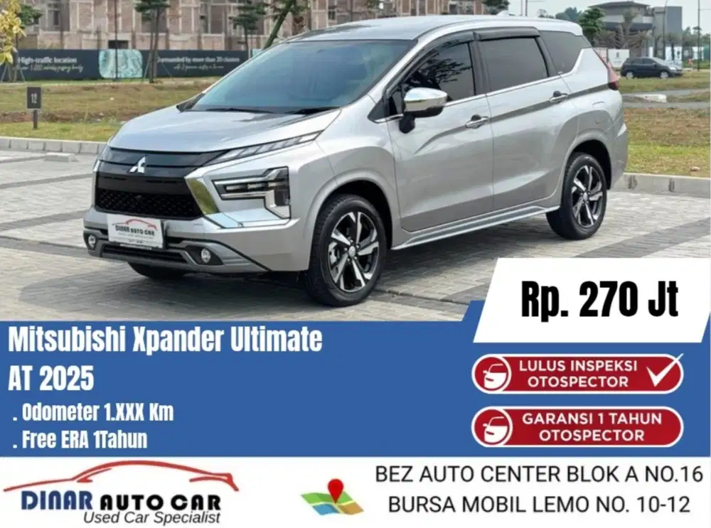 (1Rb) Xpander Ultimate 2025 Matic Full Ori Warenty On *Dinar AutoCar*