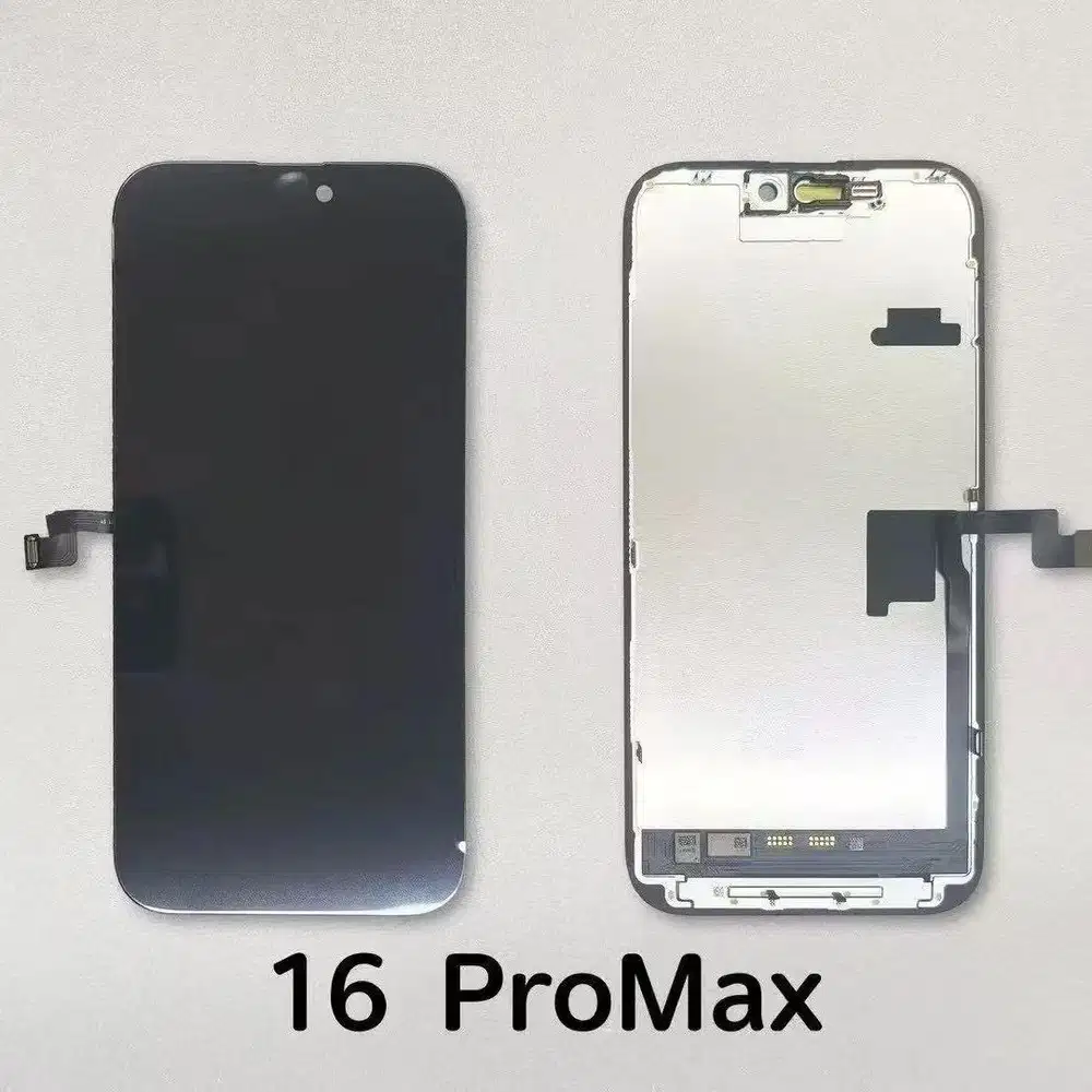 LCD iPhone 16 PRO MAX Copotan/OriNew TrueTone aktif GARANSI bisa COD