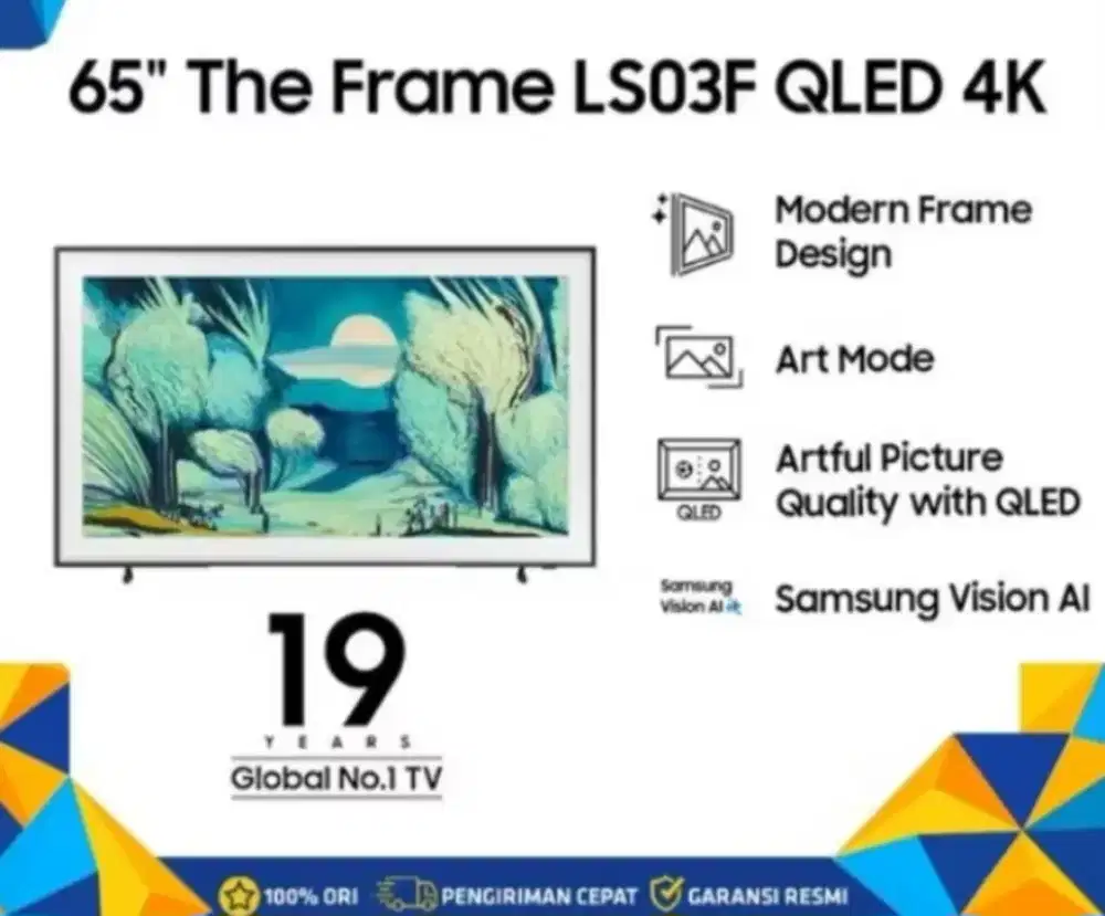 SAMSUNG 65 FRAME  [65inci]