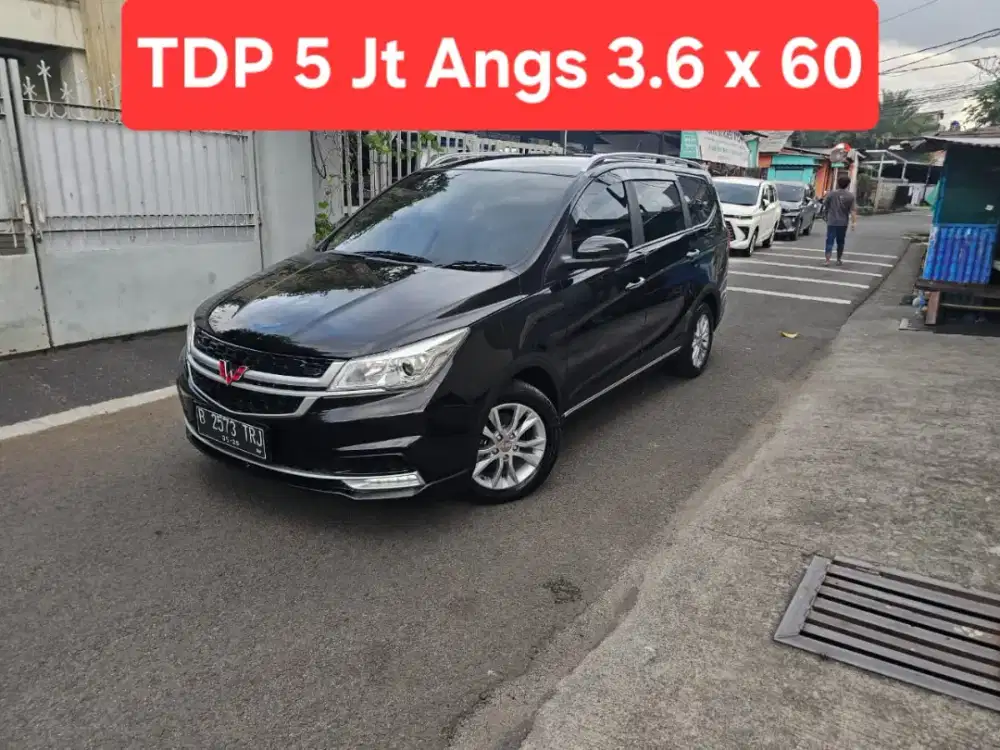 TDP 5 Jt Angs Termurah Wuling Cortez S Luxury 2021 Matic Hitam Low Km