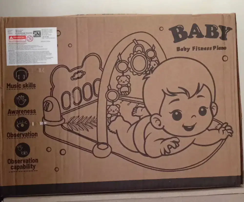 Baby fitness piano