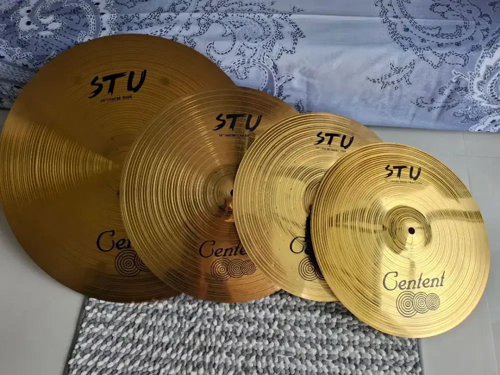 Cymbal simbal drum 1 set