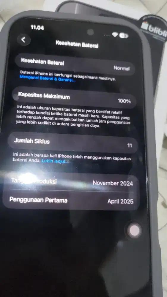 [Dijual Cepat] Iphone 16 Pro Max 256 GB. Natural Titanium