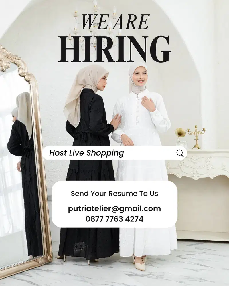 HOST LIVE SHOPPING WANITA