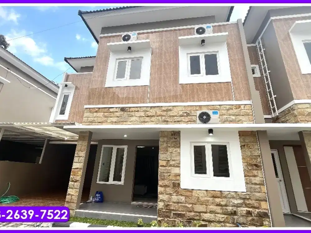 Dijual Rumah Baru Murah Jl Besi Jangkang Furnish