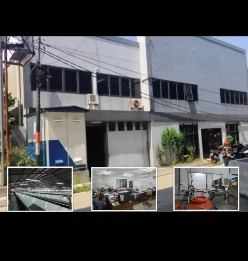Dijual pabrik / gudang akses kontainer area kopo dekat toll