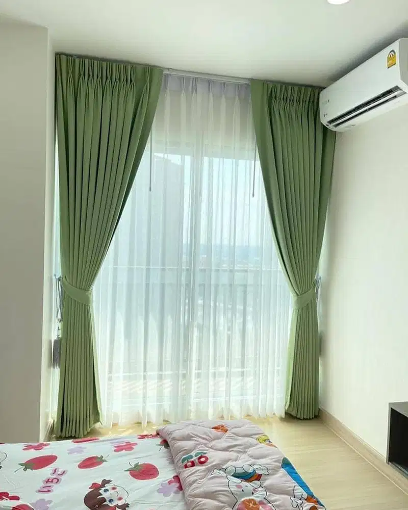 Pusat Gorden Blackout Pasang Skat Klinik Hordeng Pintu Gordyn Vitrase