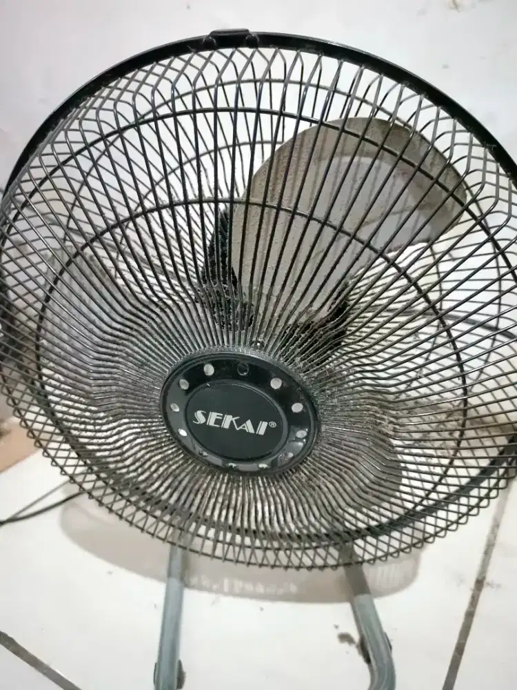 Jual cepat kipas angin listrik seken merk Sekai