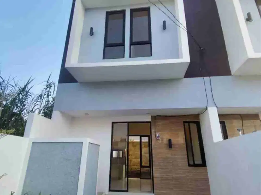 GUNUNGANYAR FREE BIAYA‼️ Rumah Baru 2 Lantai Scandinavian Design dekat UPN Rungkut