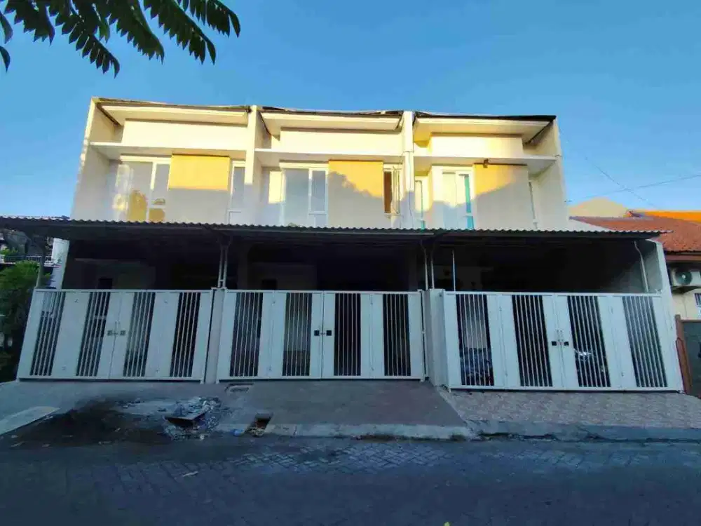 RUNGKUT MENANGGAL HARAPAN 2 Lantai ‼️Rumah Baru Row Jalan 2 Mobil