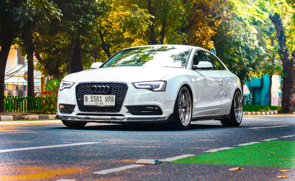 Audi A5 Coupe 2013 White Rare Low Km