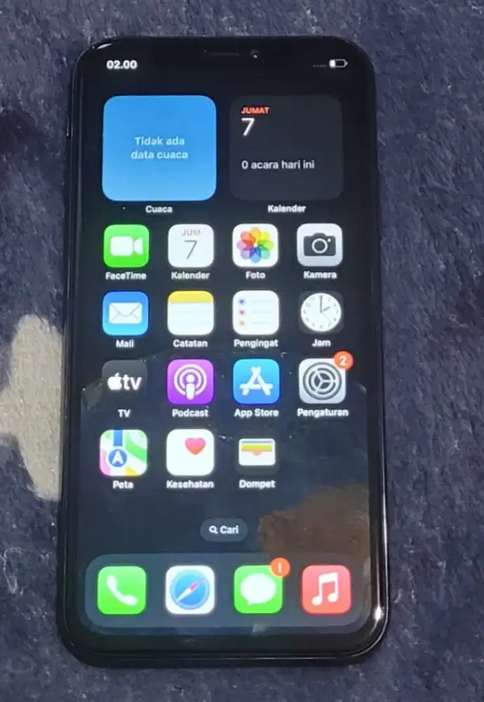 Iphone x 64gb hp charger