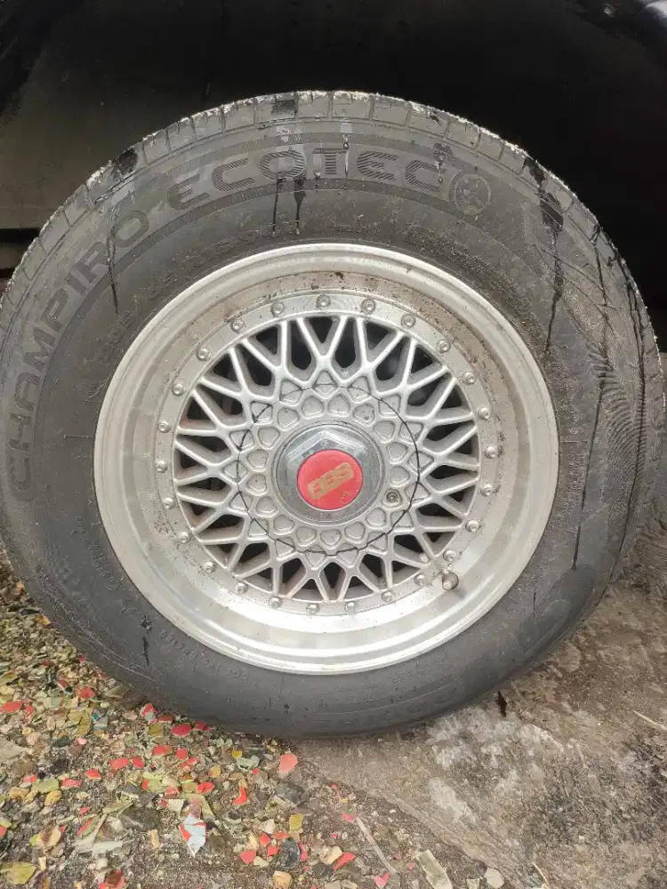 BBS RS R15 PCD 4x114 + Ban Champiro 90%