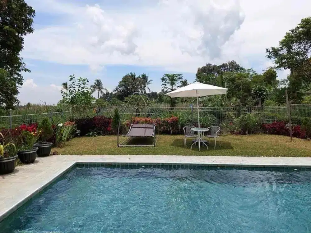 Dijual Villa Murah Di Ciater Subang Cocok Untuk Investasi, Disewakan Harian Sangat Laku !