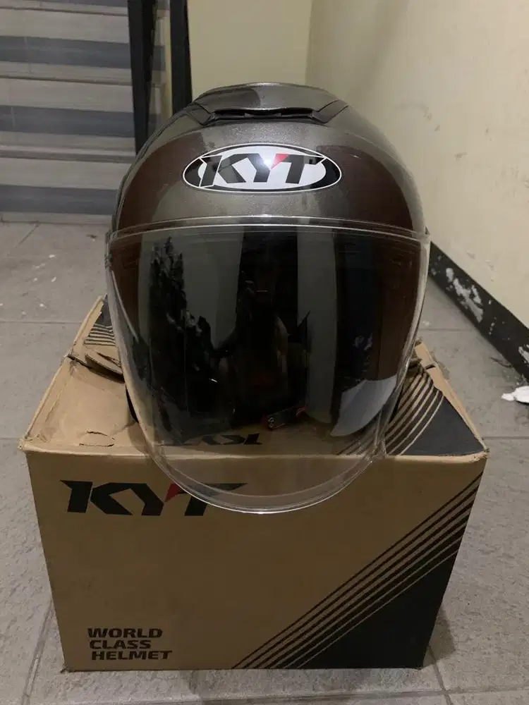 Helm kyt kyoto r solid gunmetal