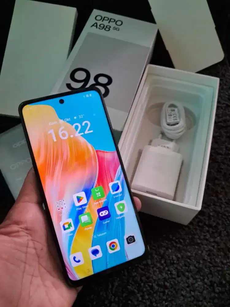 Oppo A96 5g NFc ram 8+8/256 mulus fulset no minus
